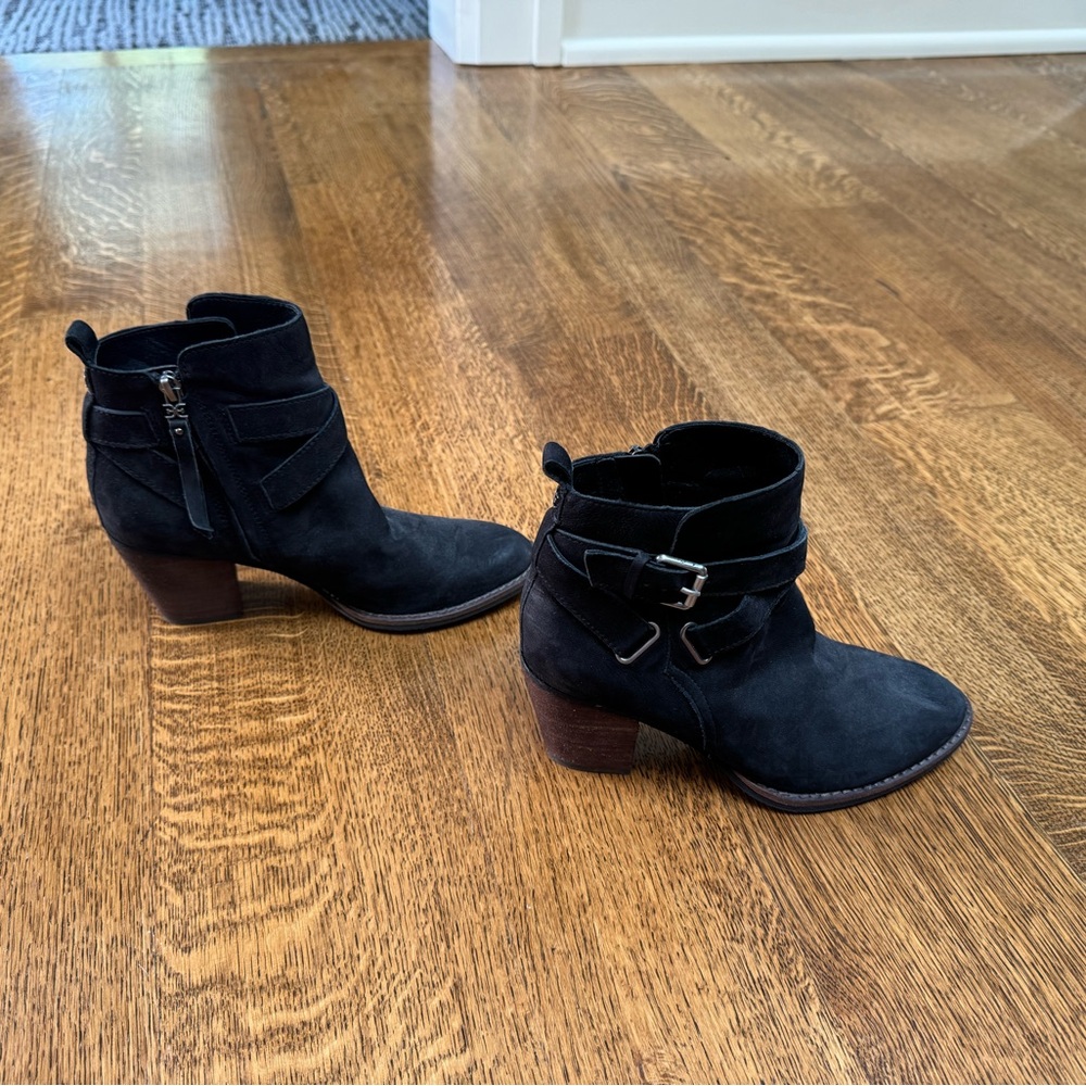 Sam Edelman Black Ankle Boots